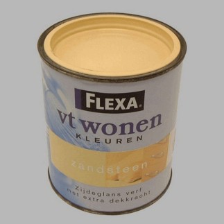 Flexa VT-Wonen zand steen 0.75 Liter