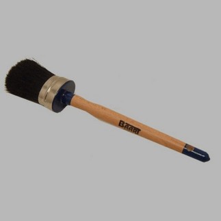 ovale verf kwast Baart SRT520 40 geperst