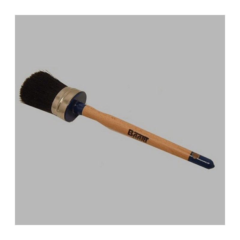ovale verf kwast Baart SRT520 40 geperst