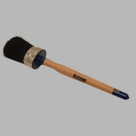 ovale verf kwast Baart SRT520 40 geperst