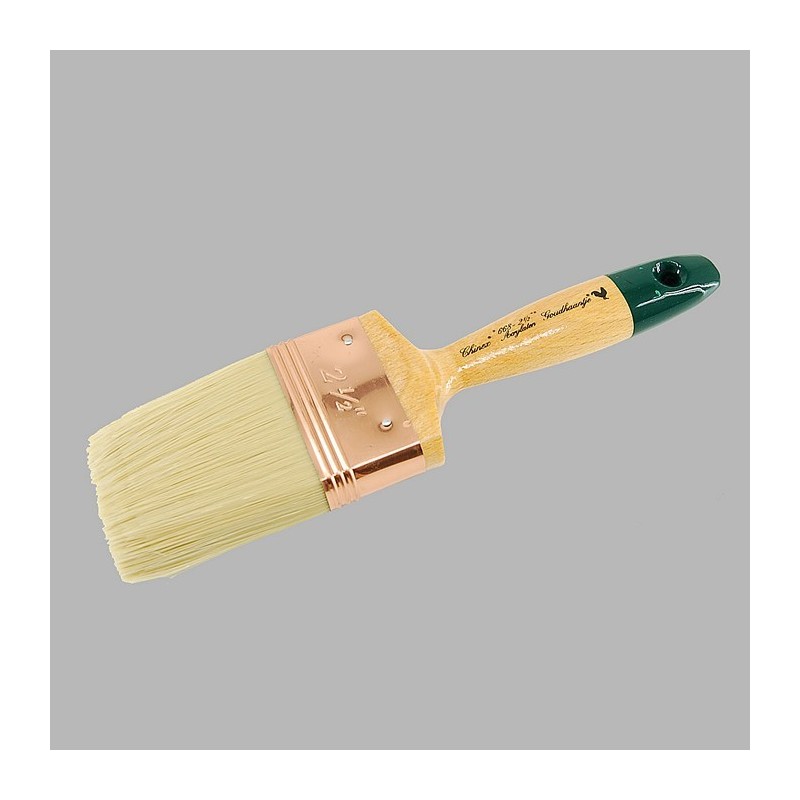 flat paint brush Goudhaantje chinex acrylaten 2.5 inch