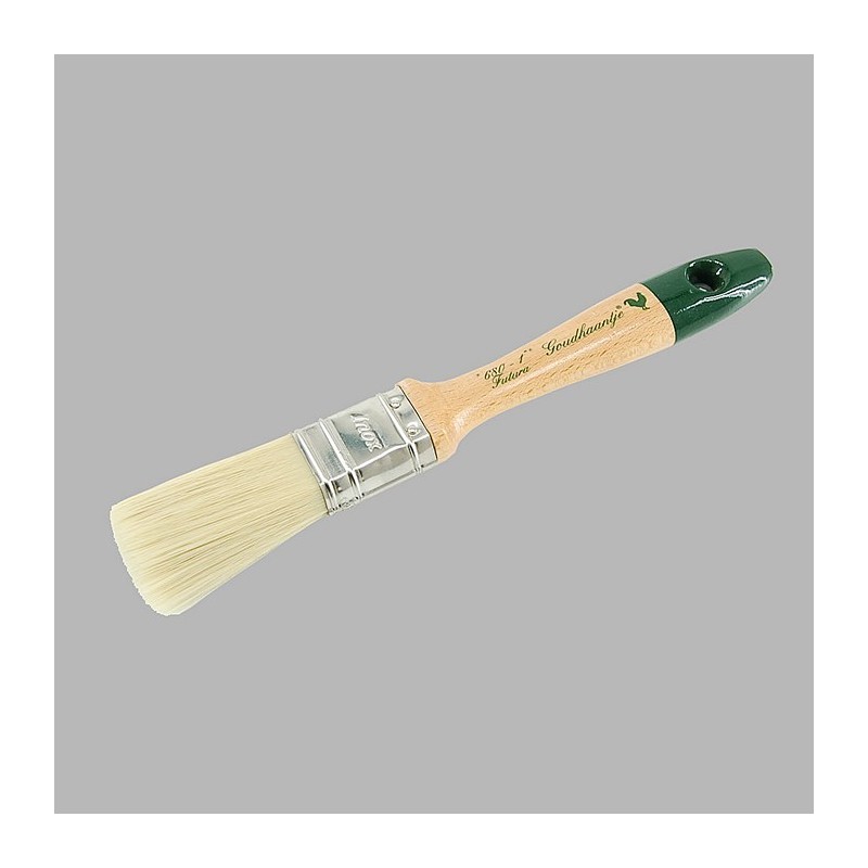 platte kwast Goudhaantje futura 1 inch