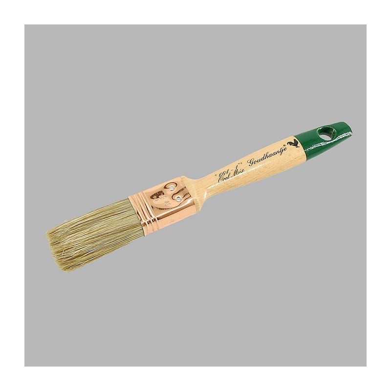 platte kwast Goudhaantje Orel mix 1 inch