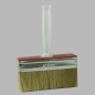 Block head paint brush Semi-Pro red 15 x 5 cm