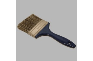 Flat paint brush British made 4 inch