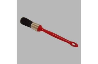 pinceau rond pointu plastique 16 rouge