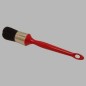 pinceau rond pointu plastique 20 rouge