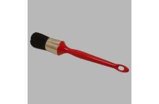 rounded tip paint brush plastic 20 red