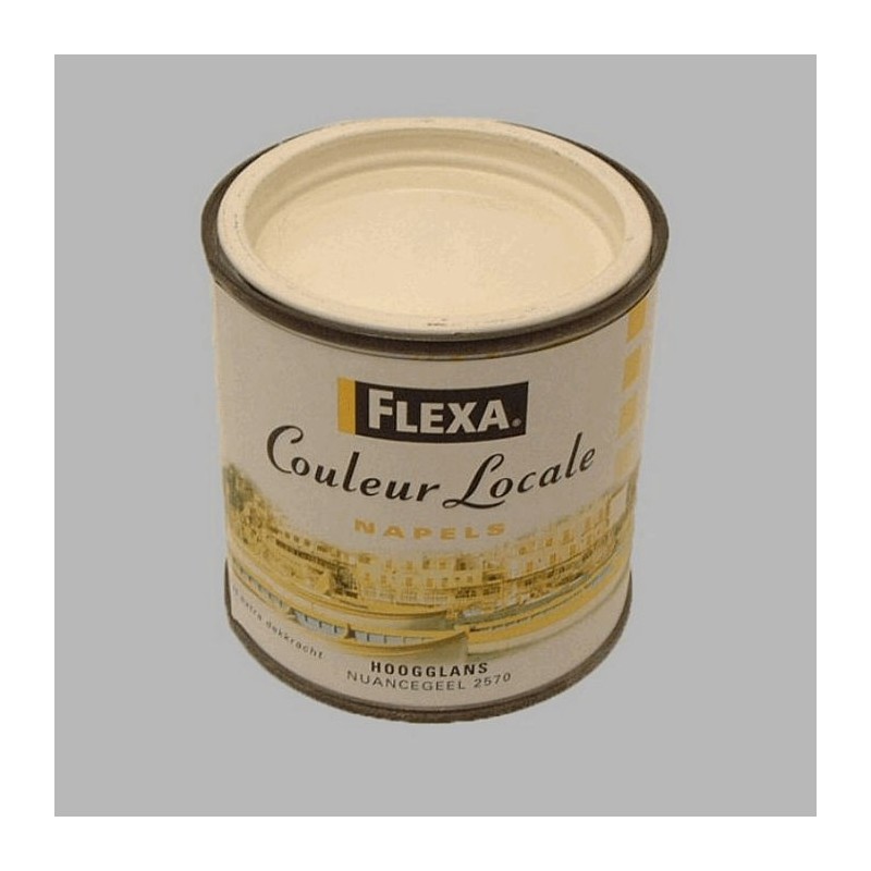 Flexa locales haute brillance 250 ml Naples jaune nuance Flexa locales haute brillance 250 ml Naples jaune nuance