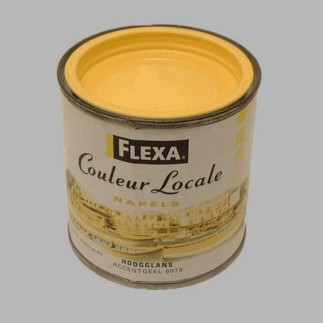 Flexa couleur locale hoogglans 250 ml Napels accentgeel