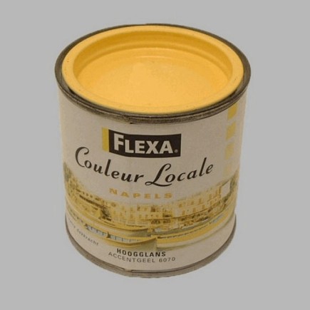 Flexa locales haute brillance 250 ml jaune accent de Naples
