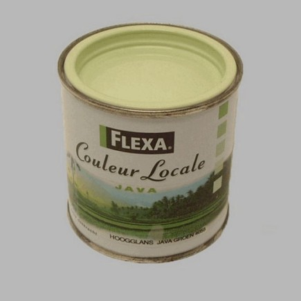 Flexa couleur locale hoogglans 250 ml java groen