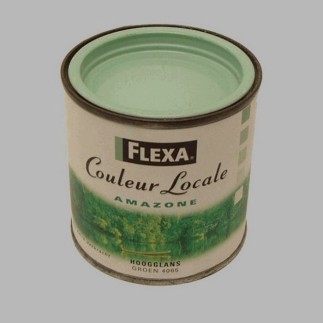 Flexa couleur locale hoogglans 250 ml Amazone groen
