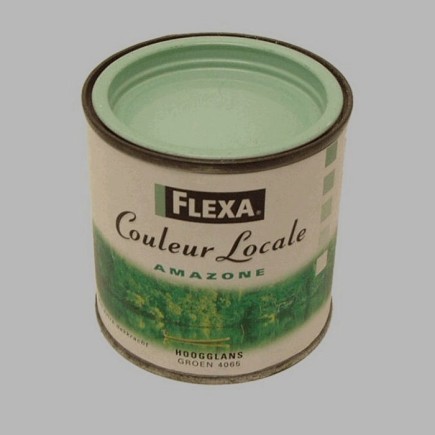 Flexa couleur locale hoogglans 250 ml Amazone groen