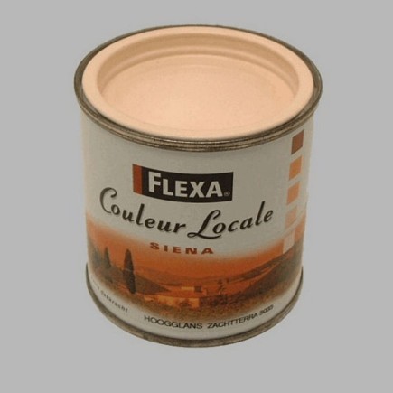 Flexa couleur locale hoogglans 250 ml siena zacht terra