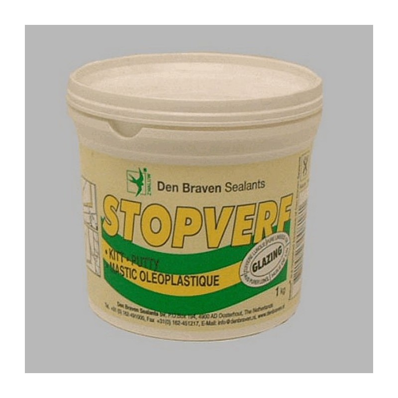 Mastic pour Windows couleur naturel Contenu 1 kg