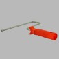 Friess paint roller frame color orange paint rolls of 25 cm