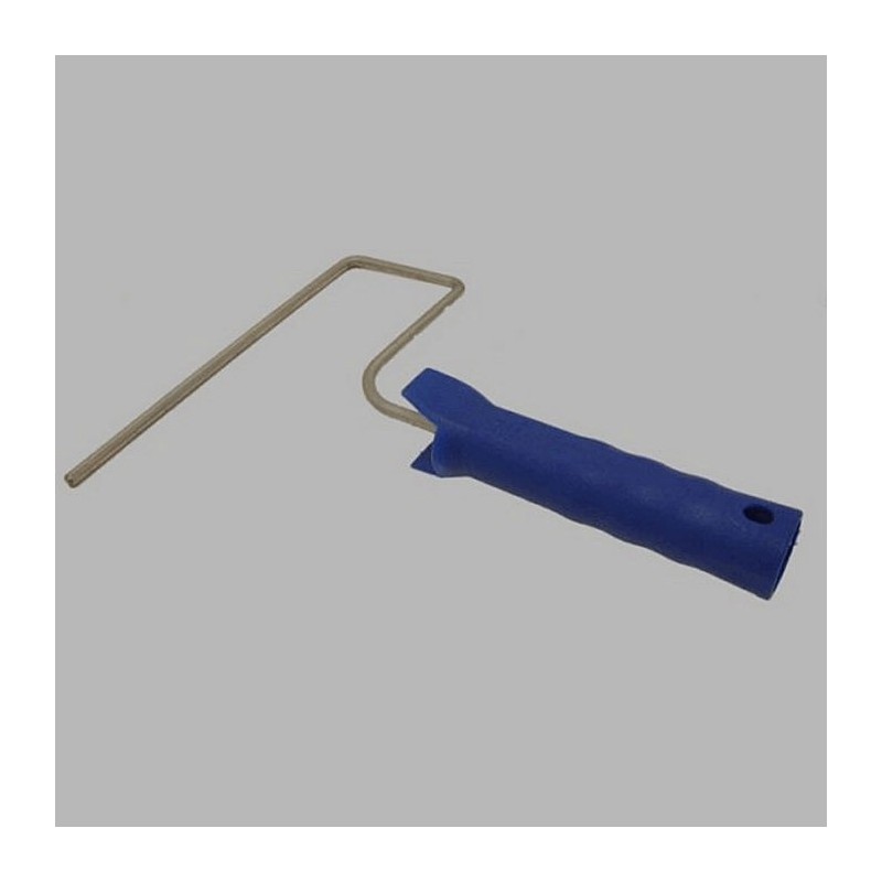 monture peinture couleur bleu roulaux de 18 cm