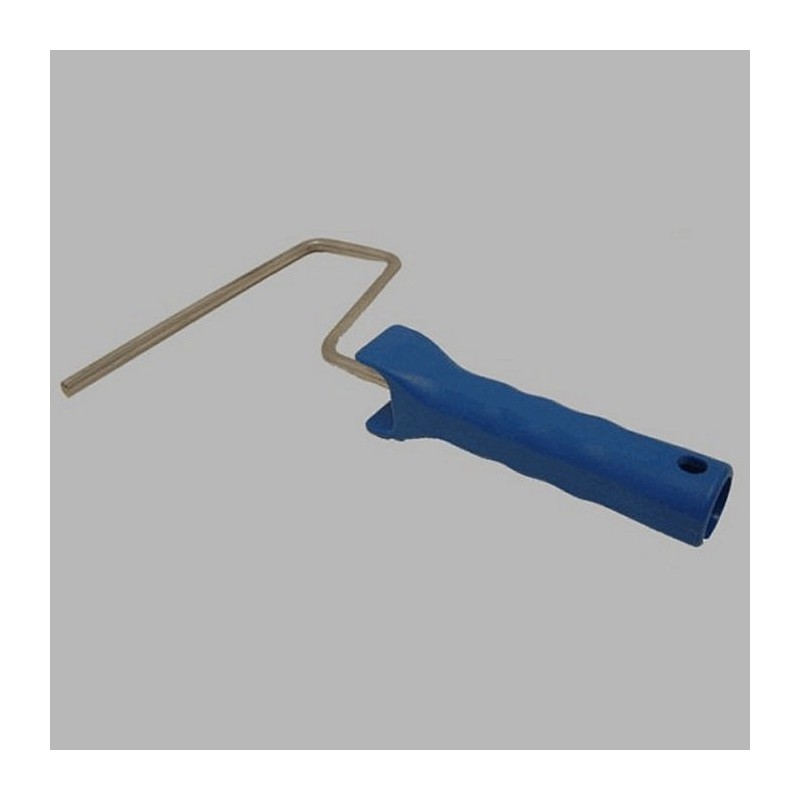 monture peinture couleur bleu rouleaux de 19 cm
