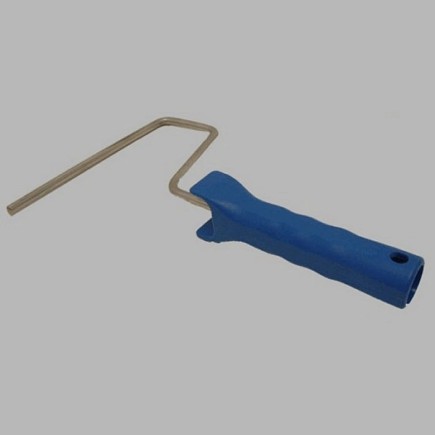 monture peinture couleur bleu rouleaux de 19 cm