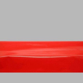 Toile cirée Gloss Film couleur uni rouge largeur 140 cm