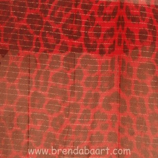 Tissu rouge pour vêtements