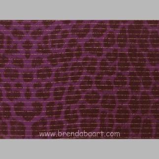 Purple fabric for garments