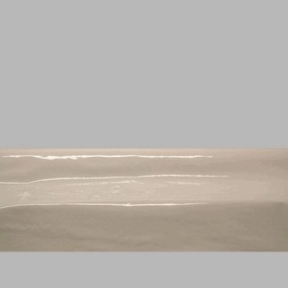Toile cirée Gloss Film couleur uni blanc largeur 140 cm