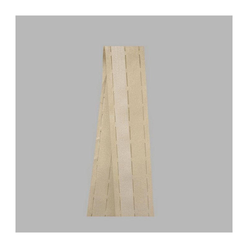perfobande de vlieseline couleur blanche largeur 60 mm
