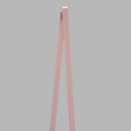 ruban de satin couleur rose largeur 10-15 mm