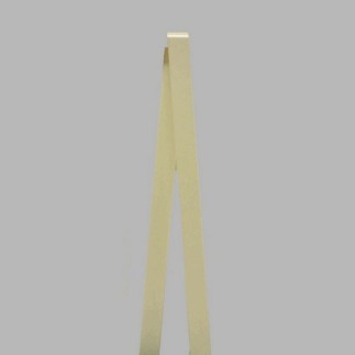 ribbon of satin color soft yellow width 10-15-25 mm