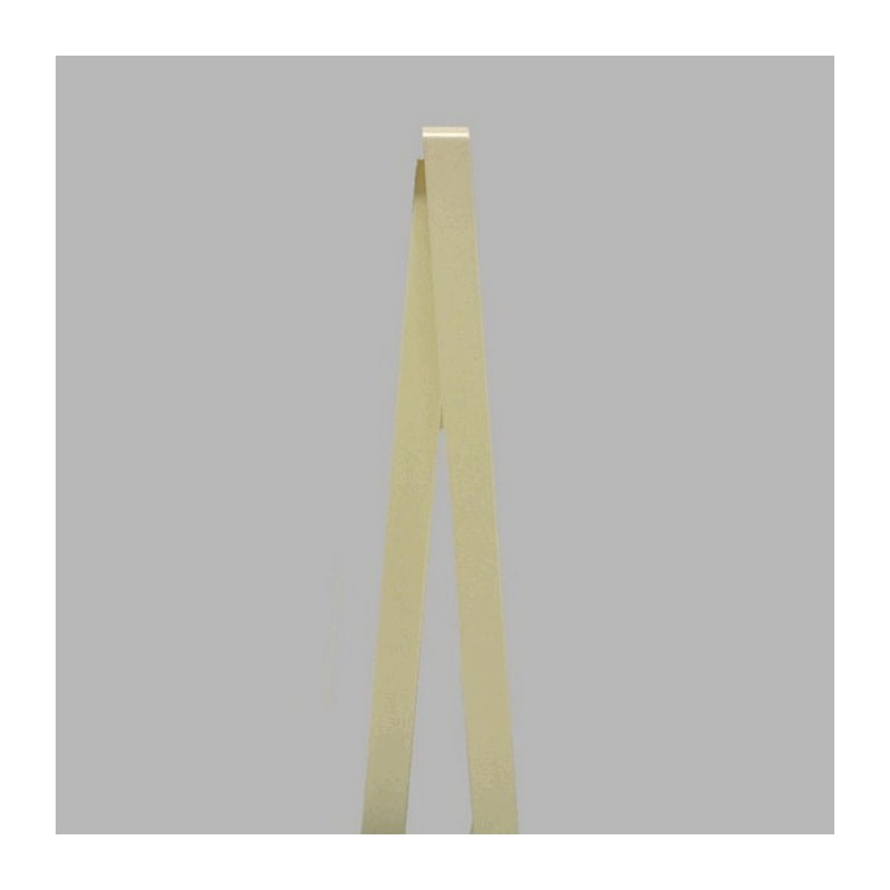 ruban de satin couleur jaune doux largeur 10-15-25 mm