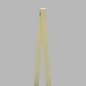 ribbon of satin color soft yellow width 10-15-25 mm