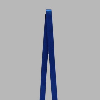 ribbon of satin color navy blue width 10-15-25 mm