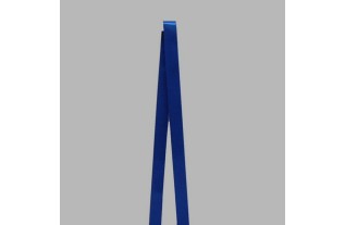 ribbon of satin color navy blue width 10-15-25 mm