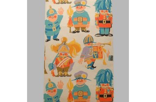 papier peint pour chambre d'enfant design chiffres anglais