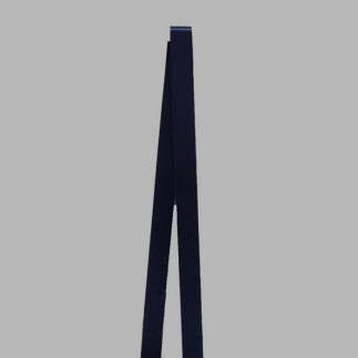 ruban de satin couleur bleu foncé largeur 15-25 mm