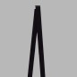 ruban de satin couleur noire largeur 10-15-25 mm