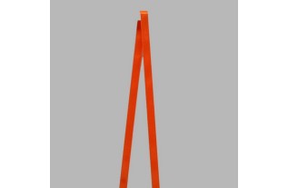 ribbon of satin color bright orange width 10-15 mm