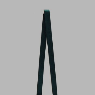 ribbon of satin color dark green width 10-15-25 mm