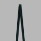 ribbon of satin color dark green width 10-15-25 mm