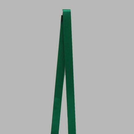 ribbon of satin color dark green width 15-25 mm