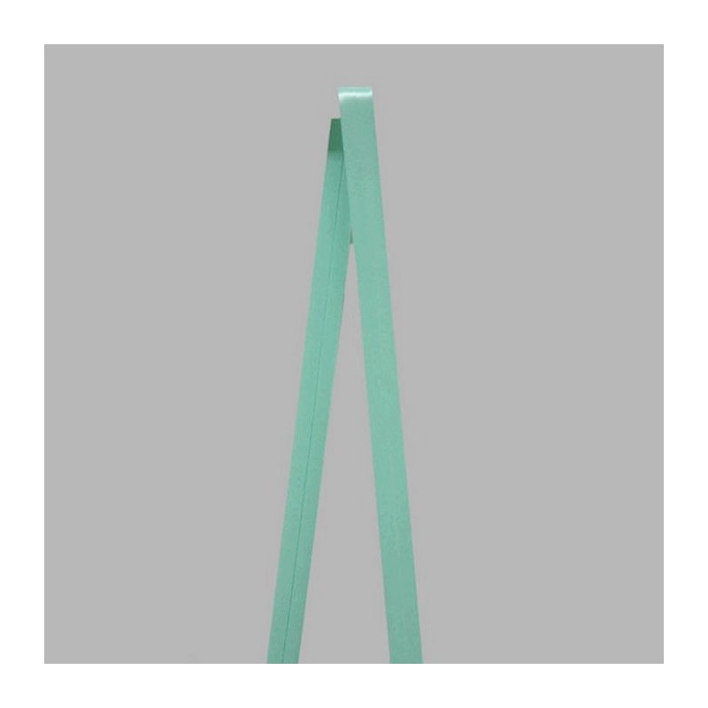 biais de satin couleur vert clair largeur 15 mm