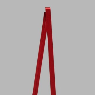 biaisband van satijn kleur rood breedte 20 mm