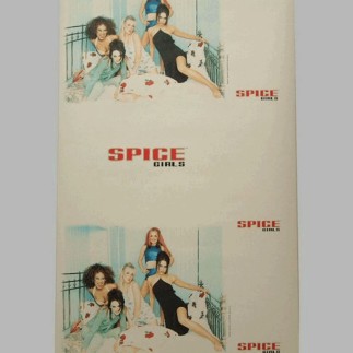 papier peint pour les chambres d'enfants design groupe de filles spicegirls