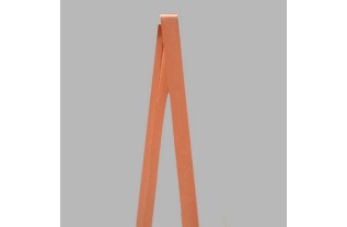 biaisband van satijn zalm kleur breedte 30 mm