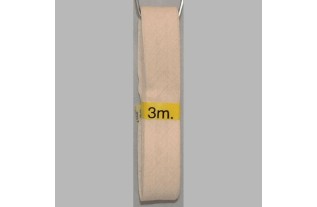 bias binding color ecru 20 mm length 3 m