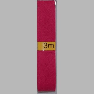 biais Couleur pourpre 20 mm longueur 3 mètres