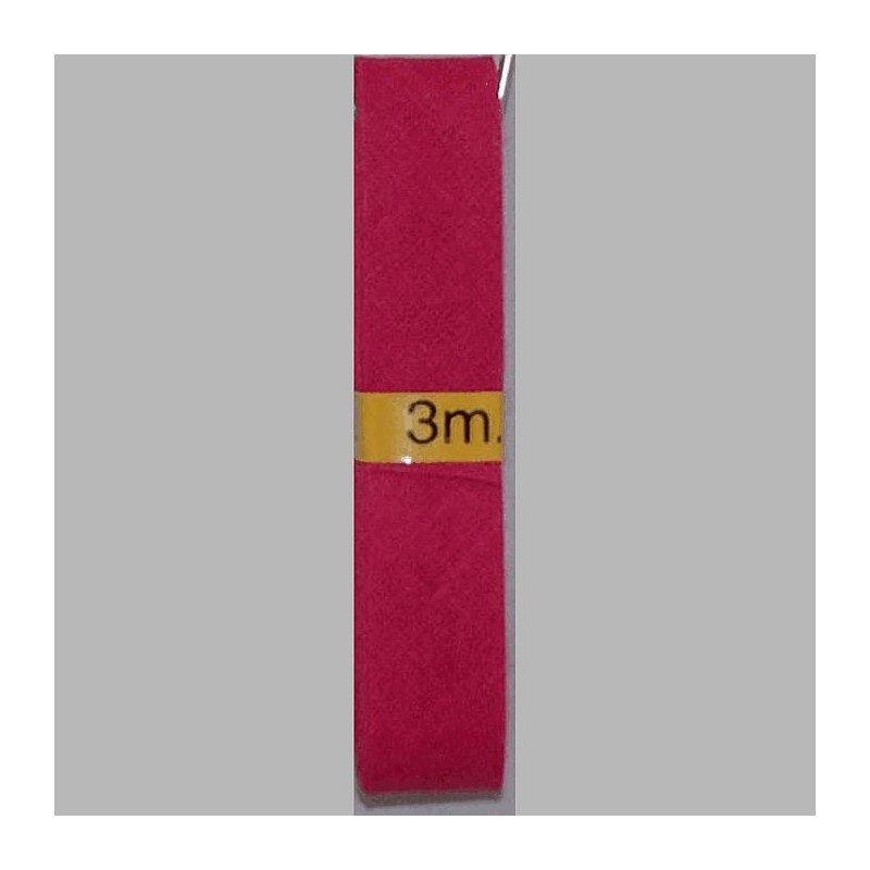 biais Couleur pourpre 20 mm longueur 3 mètres