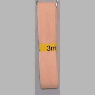 biaisband kleur zalm 20 mm lengte 3 meter